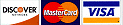 We accept Mastercard & Visa